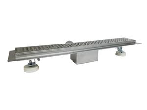 Lift Assure Linear Shower Drain Long Shower Floor Drain-Stainless Steel