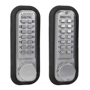 2210 LockeyUSA Dual Combination Keyless Mechanical Deadbolt Door Lock