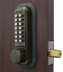 2210 LockeyUSA Dual Combination Keyless Mechanical Deadbolt Door Lock