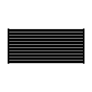 Ready to Ship Single Swing Driveway Gate 12 ft Long Made in USA