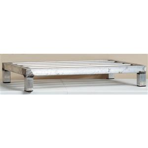 Ready to Ship 36" x 24" x 6" Aluminum Dunnage Rack-1600lb. Capacity