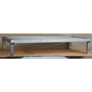 Ready to Ship 52" x 34" x 10" Aluminum Dunnage Rack-1600lb. Capacity