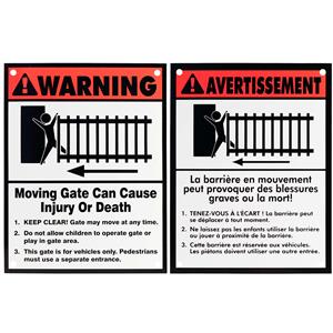 GTO/Linear Pro SW4000XLS Single Swing Gate Opener Kit with Free Extra Remote - 10 Watt Panel