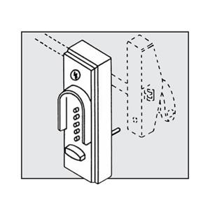 6300 Mechanical Combination Door Lock for DAC 6045 & 6047 Kits