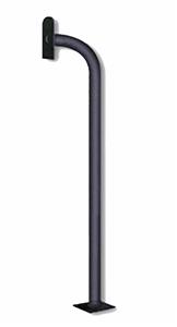GTO/Linear Pro Gooseneck Pedestal - Surface Mount - Modular Tube Design (F110)-1