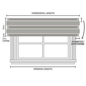 Aluminum Hurricane Shutter Panel