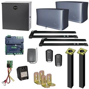Nice Apollo Vanguard 3601 Dual Swing Commercial Gate Opener with Free DIY Kit