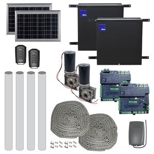 Apollo 7200ETL Dual Slide Opener  w/ Free DIY Kit (7200 Apollo) - W/ 10 Watt Panel