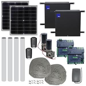 Apollo 7200ETL Dual Slide Opener  w/ Free DIY Kit (7200 Apollo) - W/ 20 Watt Panel