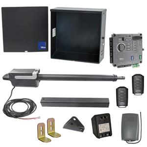 Apollo TITAN 912L Solar Single Swing Gate Opener Kit W/ Free Receiver & Remote - W/ AC