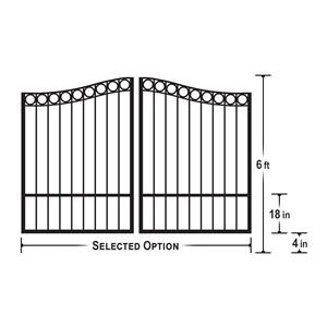Beddington 6ft (Dual) Dimensions