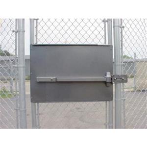 6030 DAC Standard Panic Exit Bar Kit for Chain Link Pedestrian Gate