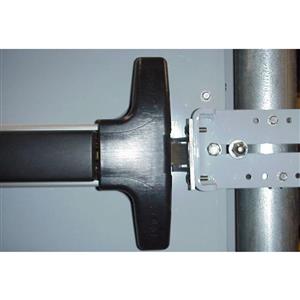 6035 DAC Standard Kit for Chain Link Pedestrian Gate with Detex Panic Bar