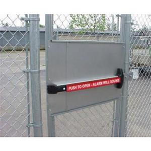 6047 DAC Superior Pedestrian Gate Kit with Detex Panic Bar