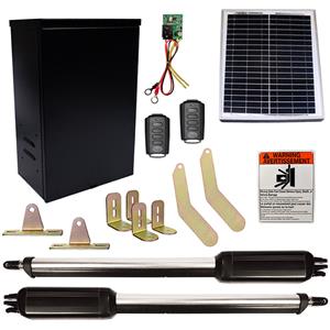 Estate Swing E-S1000D Solar Dual Swing Gate Opener w/ Free Extra Remote-1