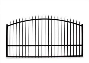 The Estate Swing 12 Foot Long, Single Driveway Gate Made in USA