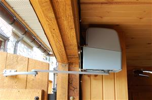 Estate Swing Medium Duty Carriage Door Opener customer