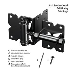Estate Swing Stainless Steel Self-Closing Gate Hinges for Pedestrian Gates
