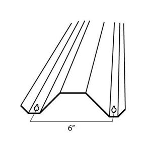 Half Lexan/Polycarbonate Hurricane Shutter Panel for Windows or Doors
