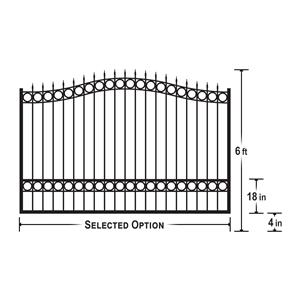 Huntington 6ft (Single) Dimensions