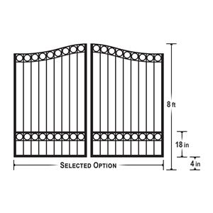 Legacy Estate 8ft (Dual) Dimensions