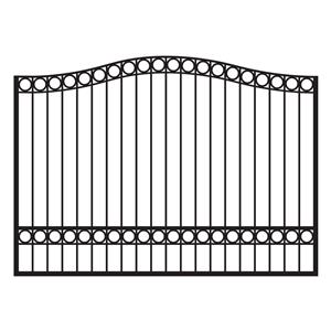 Legacy Estate 8 ft. Tall Custom Aluminum Single Swing Driveway Gate - Durable & Stylish Estate Entry Gate