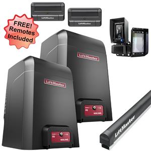 LiftMaster HDSL24UL 24VDC Heavy-Duty Variable Speed Dual Slide Gate Opener Kit