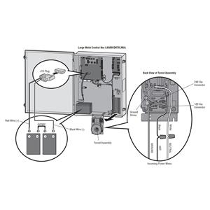 LiftMaster LA500CONTXLMUL 24VDC XL Metal Control Box