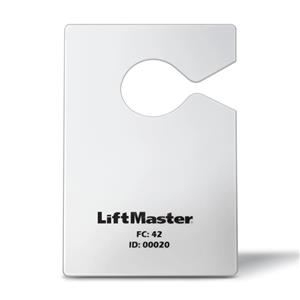 LiftMaster LMHNTG Rearview Mirror Hangtag