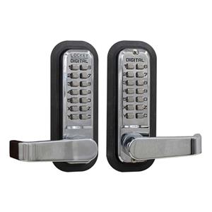 2835 LockeyUSA Weather-proof Dual Combination Keyless Mechanical Spring Latch Lever Lock