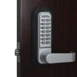 2835 LockeyUSA Mechanical Keyless Single Combination Passage Lever Lock
