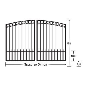 Oakberry Acres 6ft (Dual) Dimensions