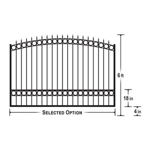 Odessa 6ft (Single) Dimensions
