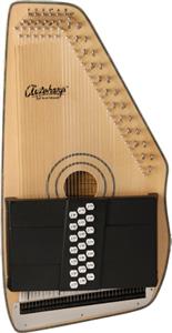 Oscar Schmidt OS120CNE Electric AutoHarp - Adirondack - Free Gig bag and Chromatic Tuner