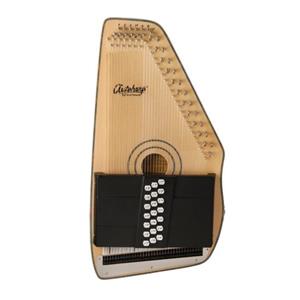 Oscar Schmidt OS120CNE Electric AutoHarp - Adirondack - Free Gig bag and Chromatic Tuner