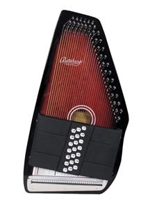 Oscar Schmidt OS21CE 21 Chord Acoustic/Electric Autoharp Free Gig Bag and Chromatic Tuner 