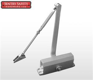 UL Listed Light Duty Commercial Automatic Door Closer for Door Weights 50-120lbs by Sentry Safety