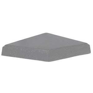 Aluminum Pyramid Gate Post Cap (4 in. x 4 in.)  - Raw