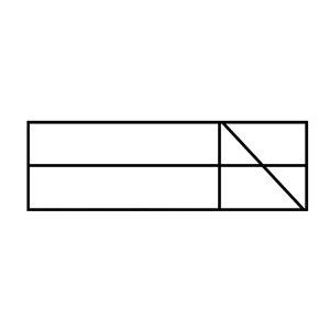 Ready to Ship 12 ft. Long Single Slide Wood/Vinyl Gate Frame - Made in USA