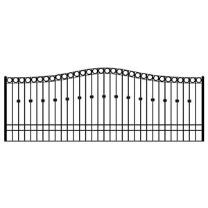 Ready to Ship 15 ft. Long Single Swing Driveway Gate - Made in USA
