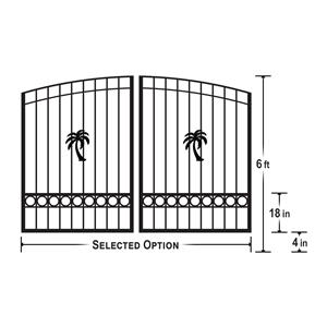 Sandkey 6ft (Dual) Dimensions