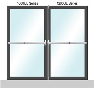 Sentry Safety 10001200 UL Series Panic Exit Device For Double Doors