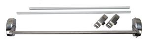Sentry Safety 140 Series Stainless Steel Cross Bar Vertical Rod Exit Device 36
