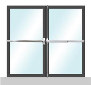 Sentry Safety Panic Exit Dual Door Application