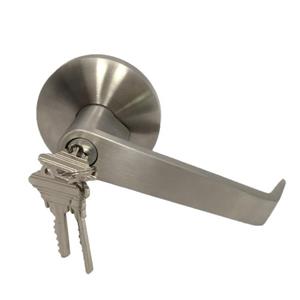 Sentry Safety Lever Handle Lock Set Ball Knob