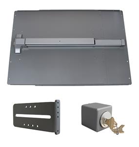 PS51 LockeyUSA Panic Bar Shield Safety Kit