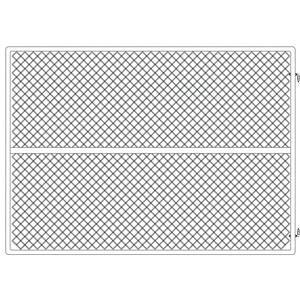 Single Chain Link Gate Frame