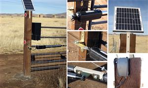 solar gate opener
