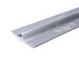 Galvanized Steel V Groove Track For Sliding Gates 7.75 FT