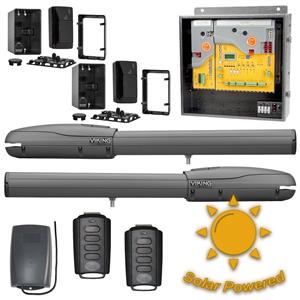 Viking G5 Solar Dual Swing Gate Operator